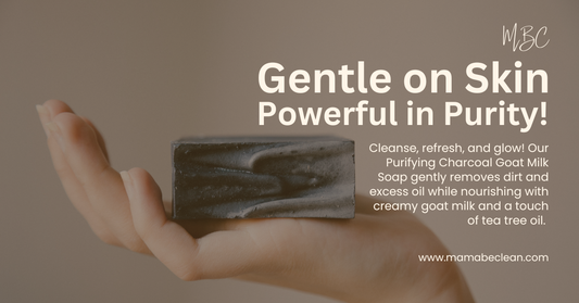 Back-to-School Skincare Made Simple: Purifying Charcoal Goat Milk Soap