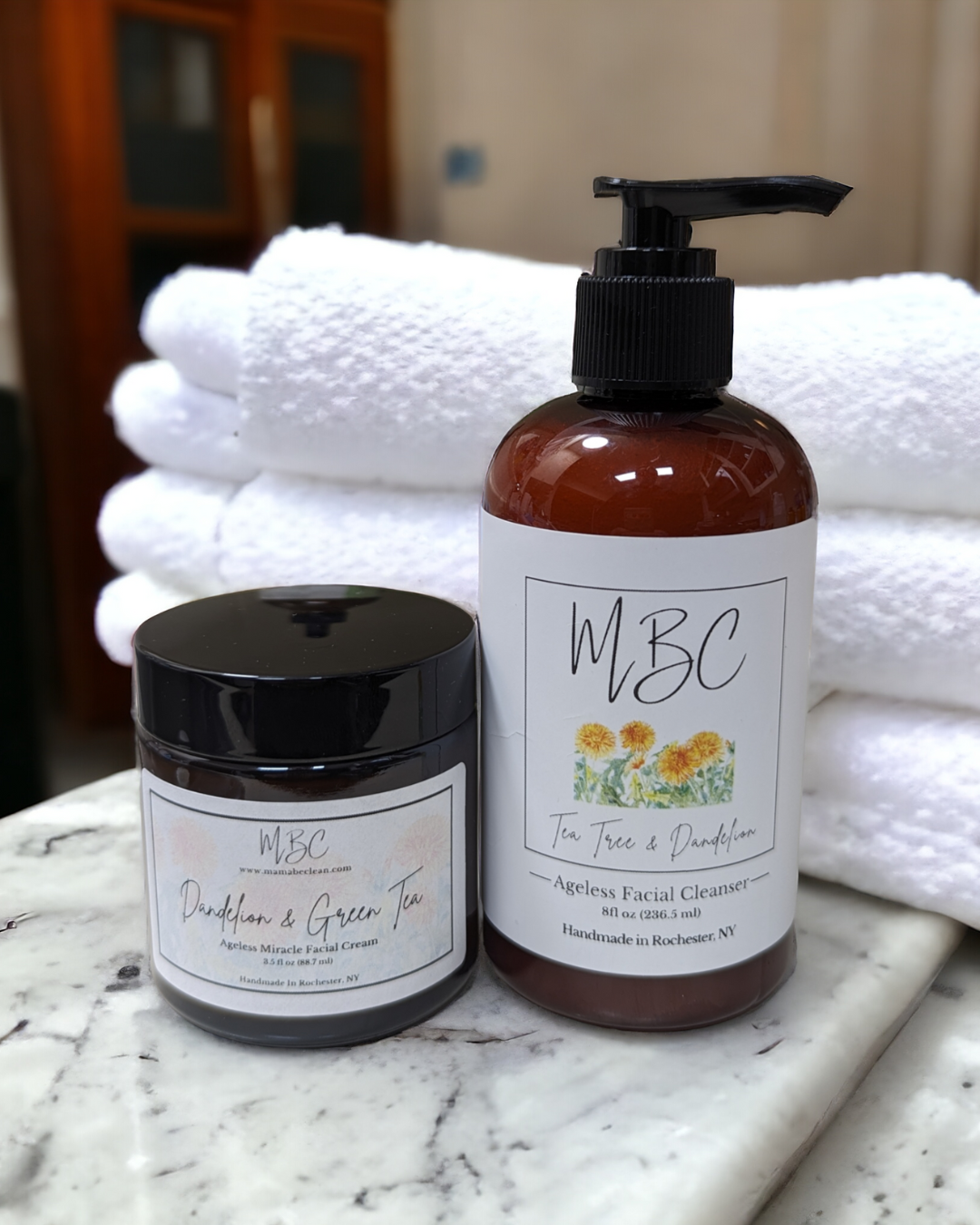 Rooted Radiance Facial Cleanser – Dandelion & Tea Tree