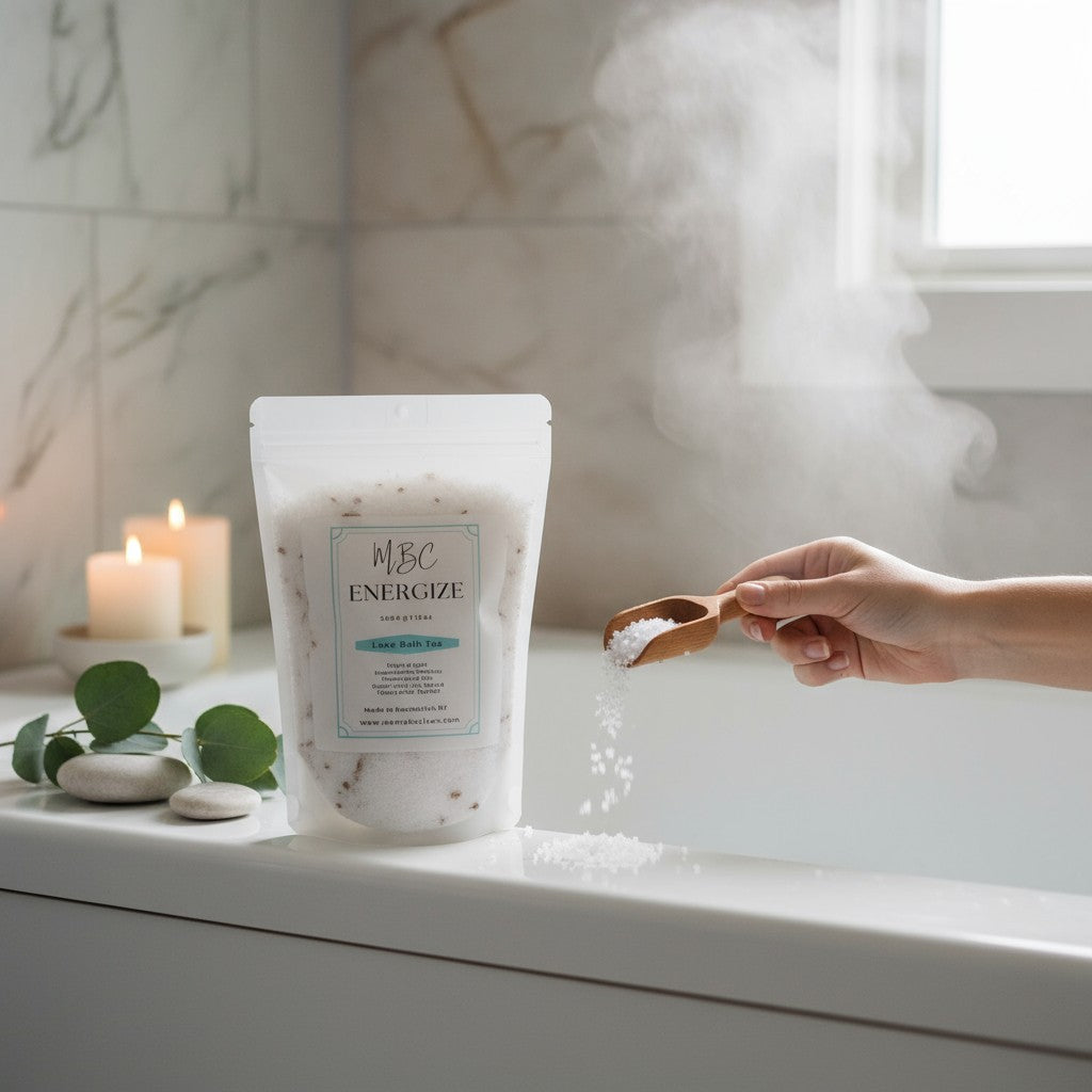 Energize Luxe Bath Tea | Eucalyptus, Spearmint & Ginger Soak