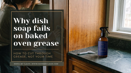 Field Notes: Why Dawn Powerwash Fails on Baked Oven Grease (and How to Save the Wood)
