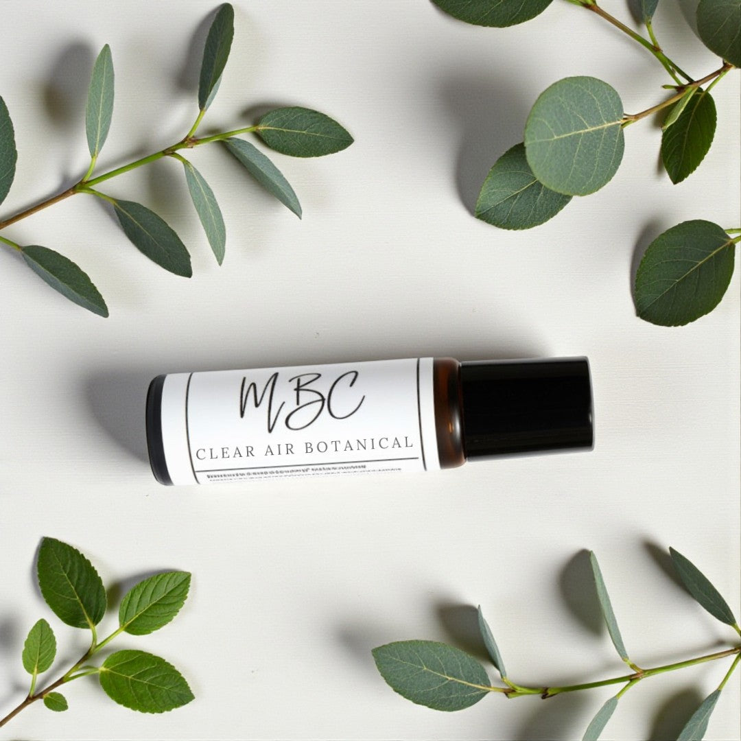 Clean Air Botanical Roll-On | Crisp, Uplifting Aromatic Blend