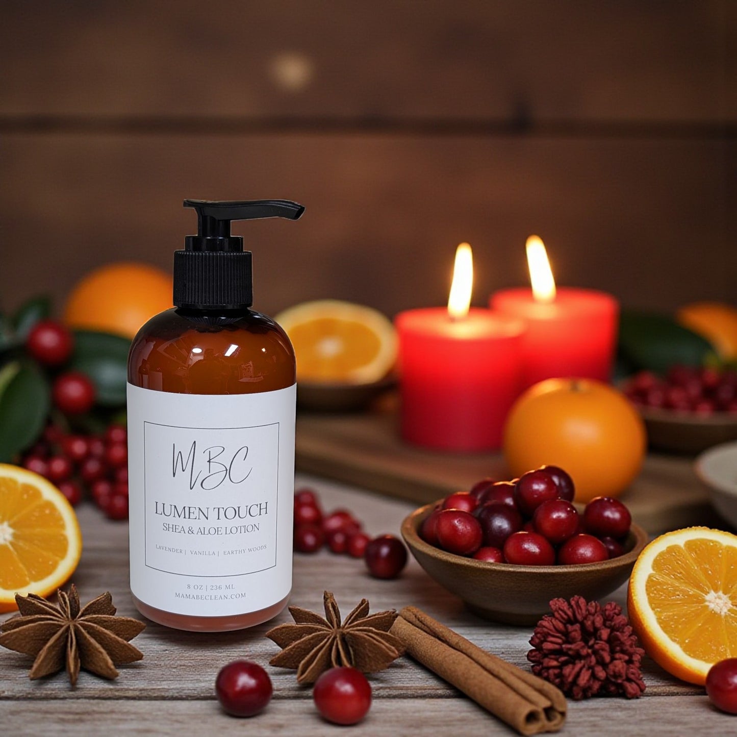 Crimson Orchard Lumen Touch | Shea & Aloe Hydrating Lotion
