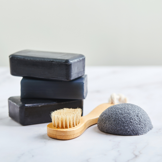 Facial Bar Soap | Charcoal Goat Milk with Tea Tree