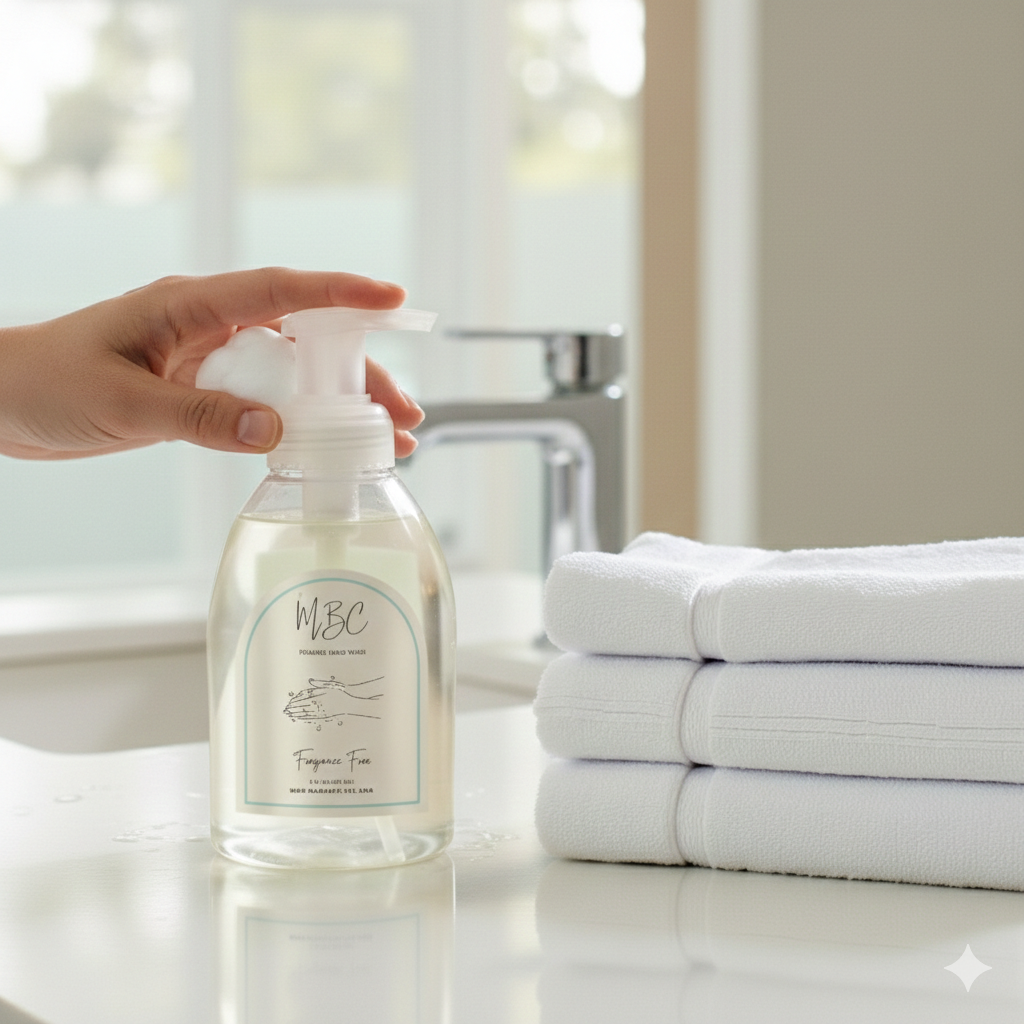 Fragrance Free Elemental Clarity | PureLather Foaming Hand & Body Soap