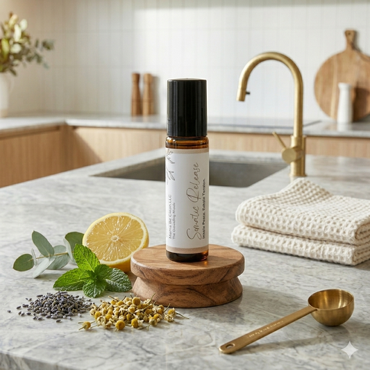 Tension Relief Botanical Roll-On | Peppermint & Eucalyptus