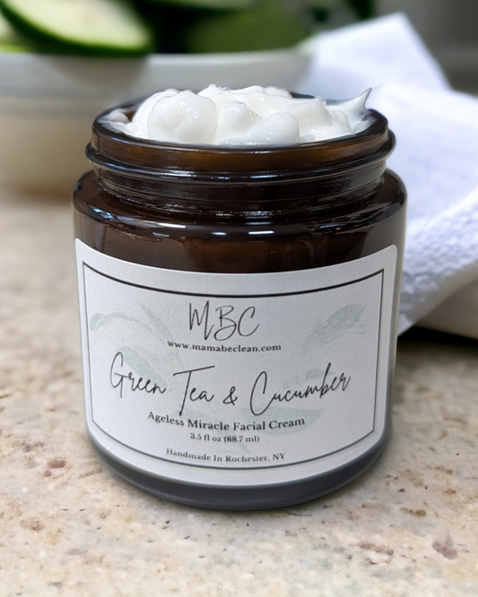 Green Veil Facial Cream with Green Tea & Cucumber – Hydrating and Soothing Skincare