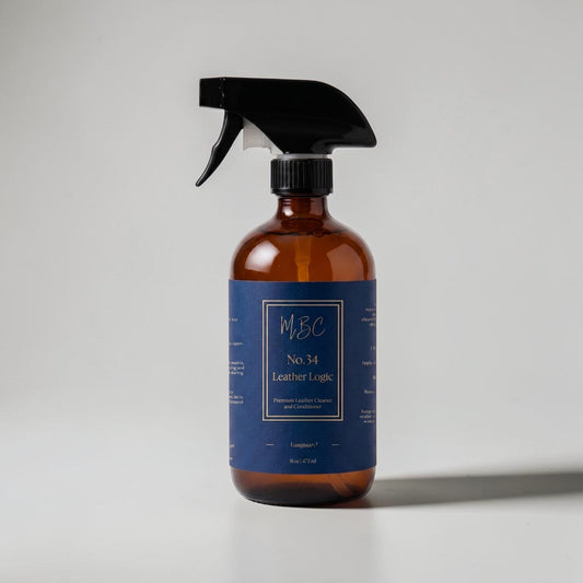 No. 34 Leather Logic | Biomineral Hide Conditioner & Matte Finish | Fleet + Field