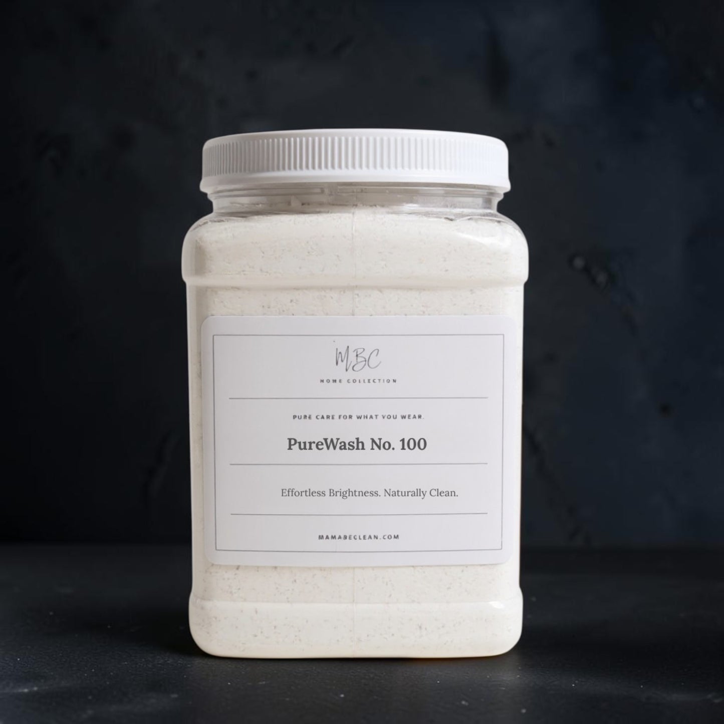 No. 100 PureWash  | Professional Powder Laundry Elixir & Textile Preservative