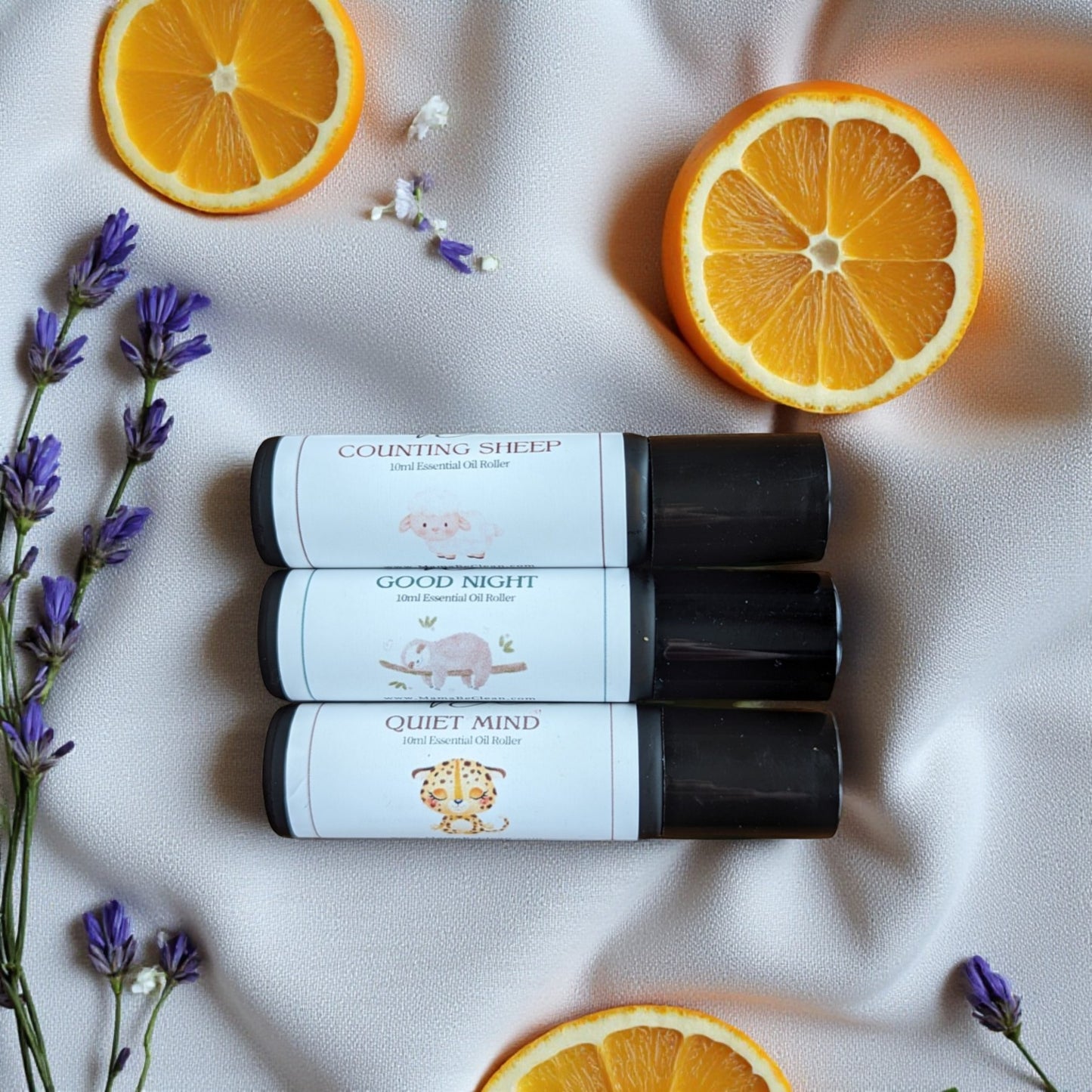 Sleepy Time KidSafe Set | 3 Gentle Essential Oil Rollers for Calm & Relaxation