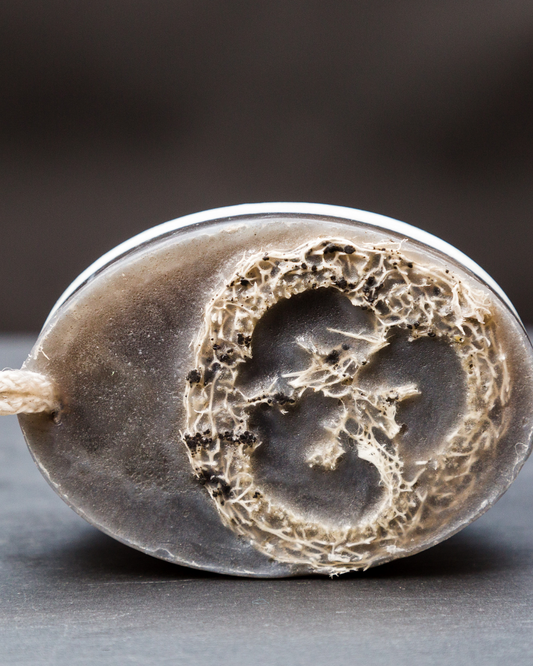 Hanging Rope Bar Soap with Loofah | Purify & Balance Collection
