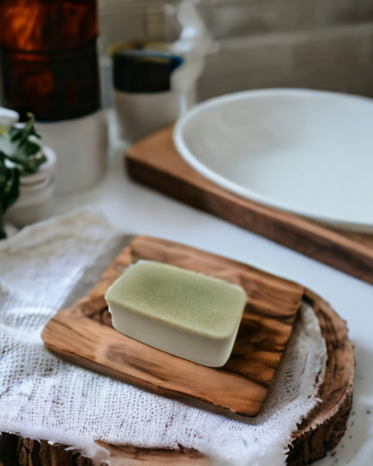 French Green Clay & Tea Tree Facial Bar