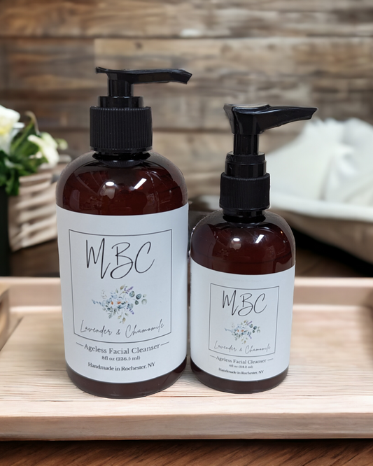 Tranquil Radiance Facial Cleanser – Lavender & Chamomile