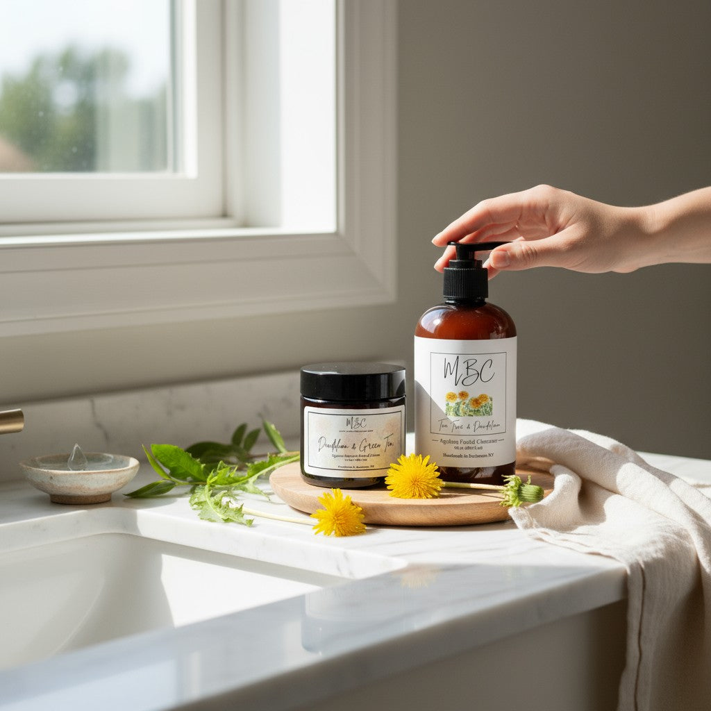 Rooted Radiance Facial Cleanser | Gentle 3% Glycolic Acid Exfoliating