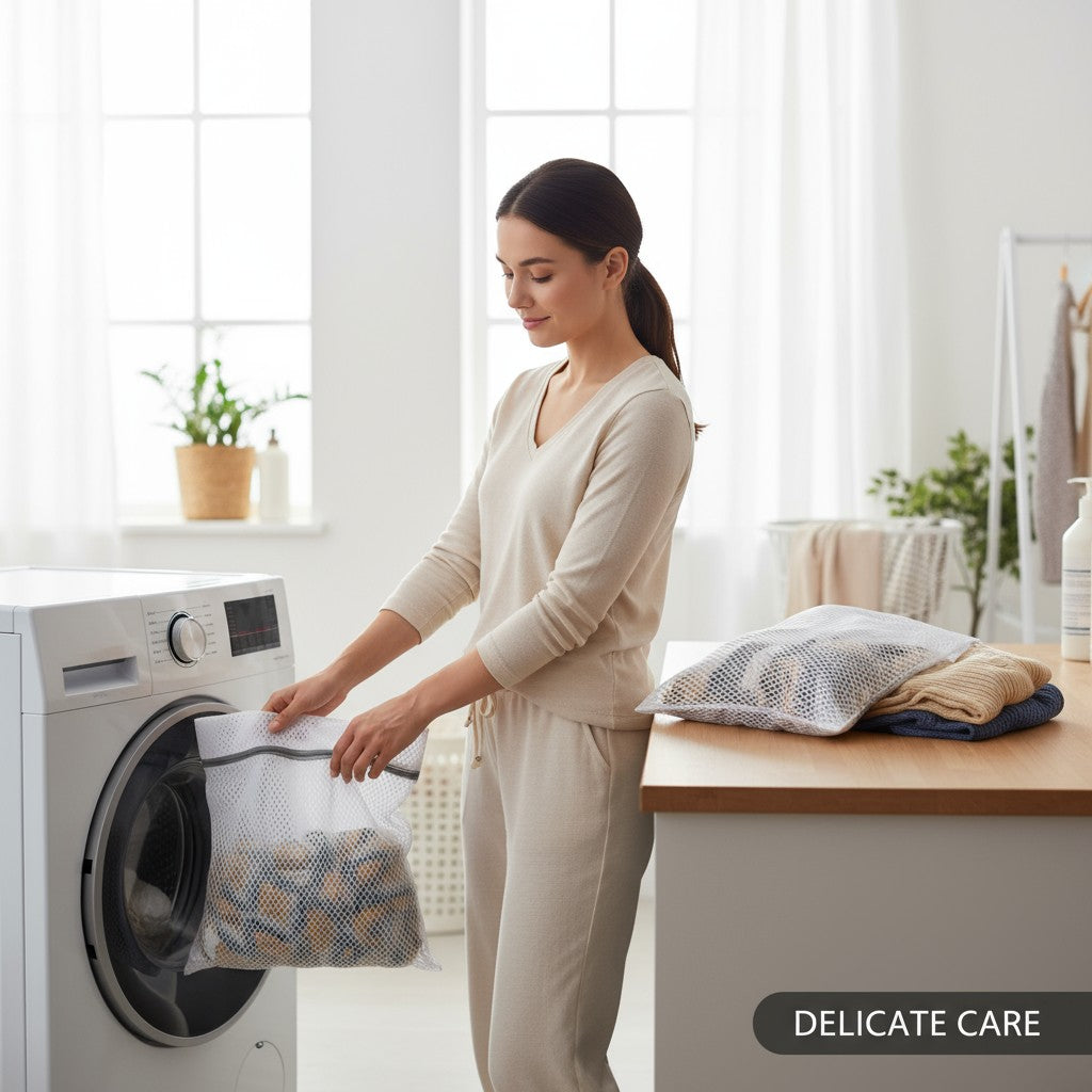 Leaf & Linen Care Bag | Eco-Luxury Laundry Care