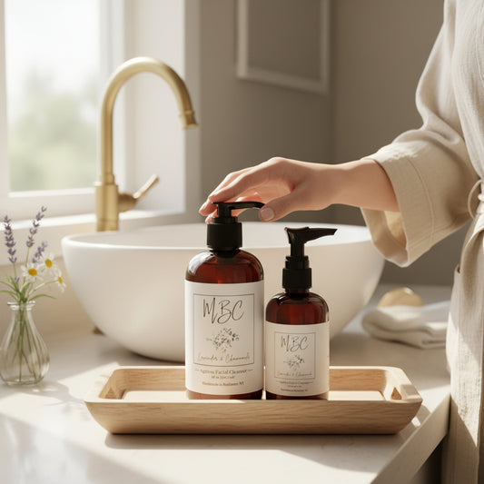 Tranquil Radiance Facial Cleanser | Silk Amino Acid & Lavender