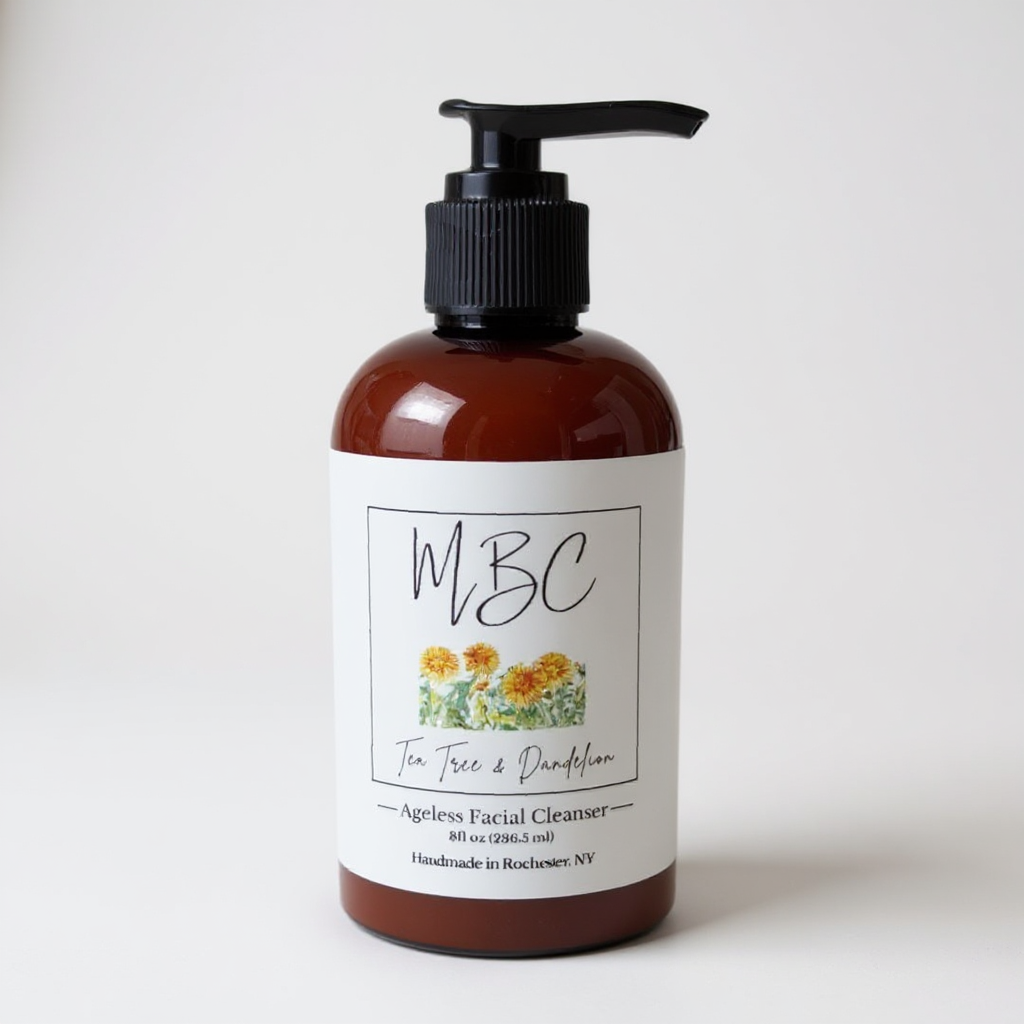 Rooted Radiance Facial Cleanser | Gentle 3% Glycolic Acid Exfoliating