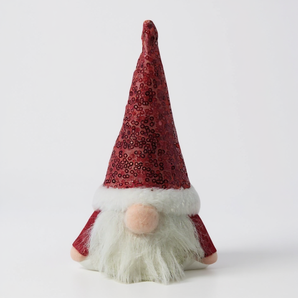 Santa Hat Gnome Jar | Holiday Bath Salts Gift