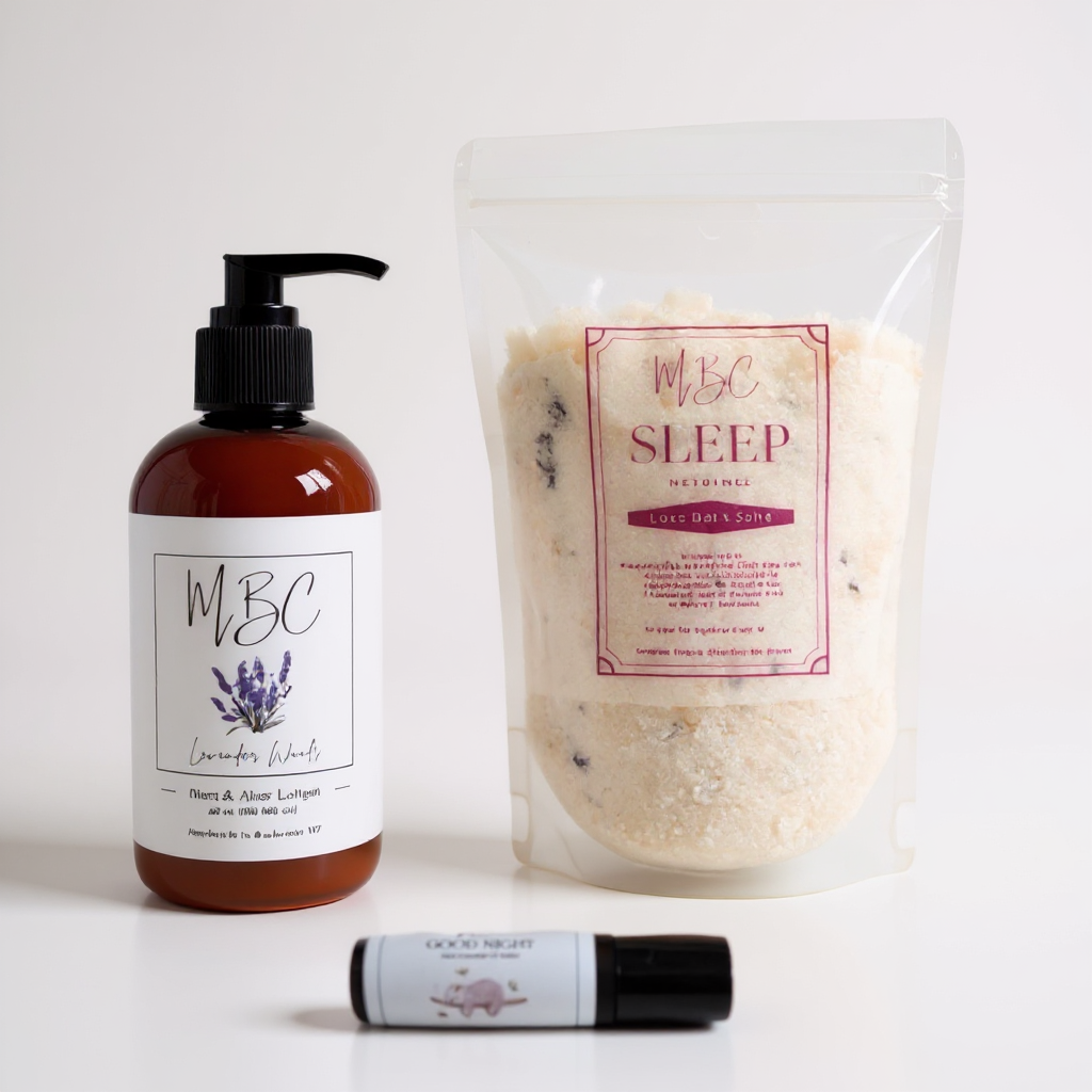 Restful Nights Kit | Sleep Luxe Bath Soak & Relaxing Essentials