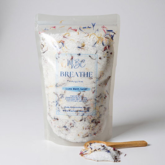 Breathe Mineral Bath | Epsom & Dead Sea Salts with Eucalyptus & Peppermint