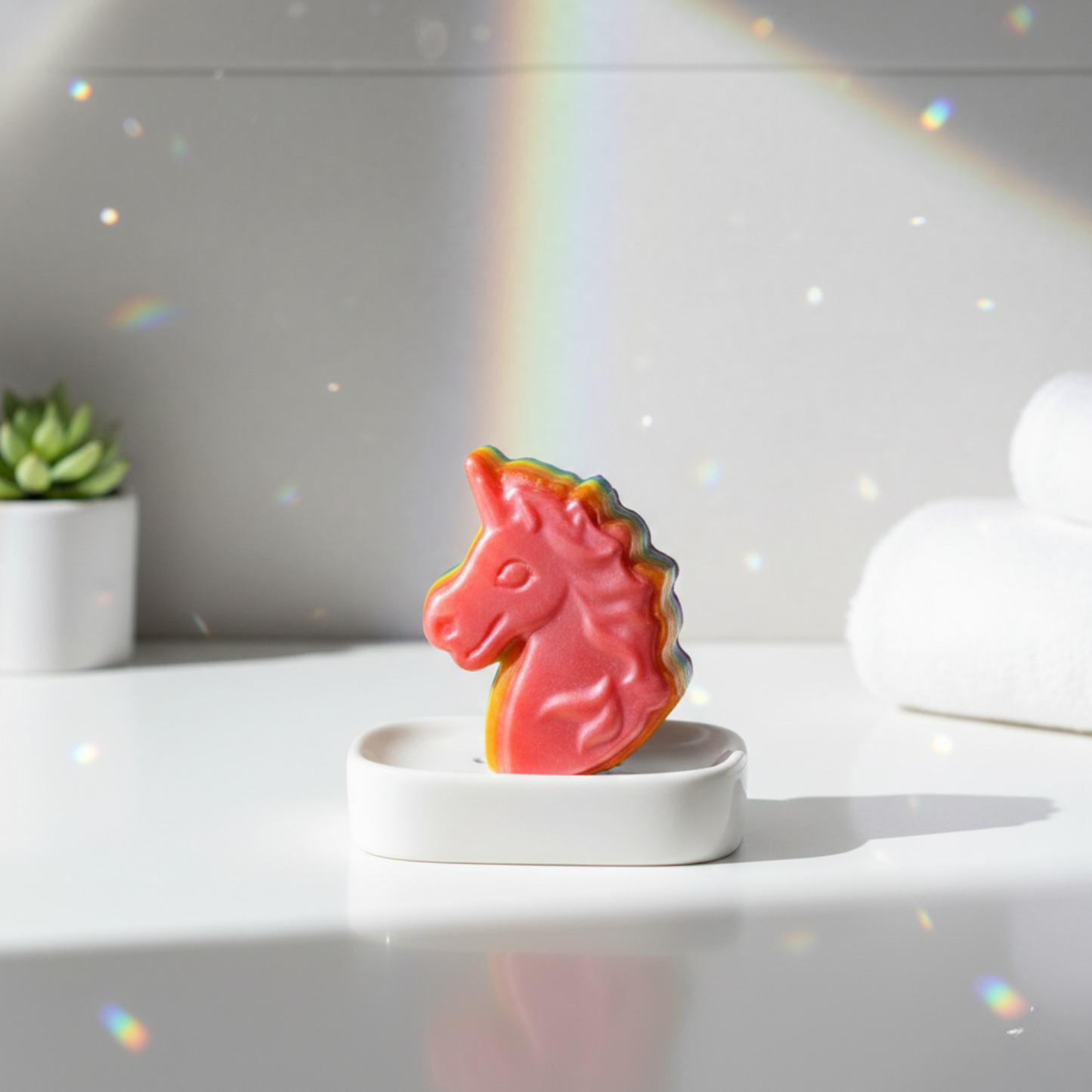 Rainbow Unicorn Ritual Soap | Unscented | The Seedling Series