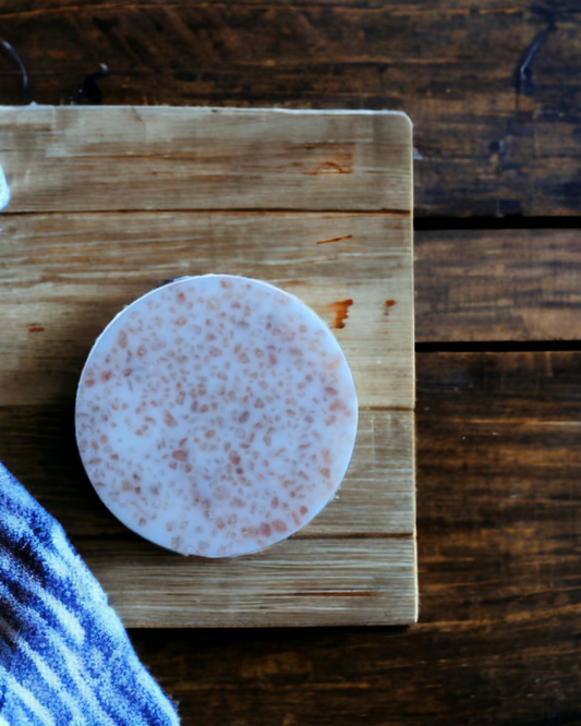 Shea & Pink Himalayan Salt Exfoliating Soap | Pink Vanilla Kiss