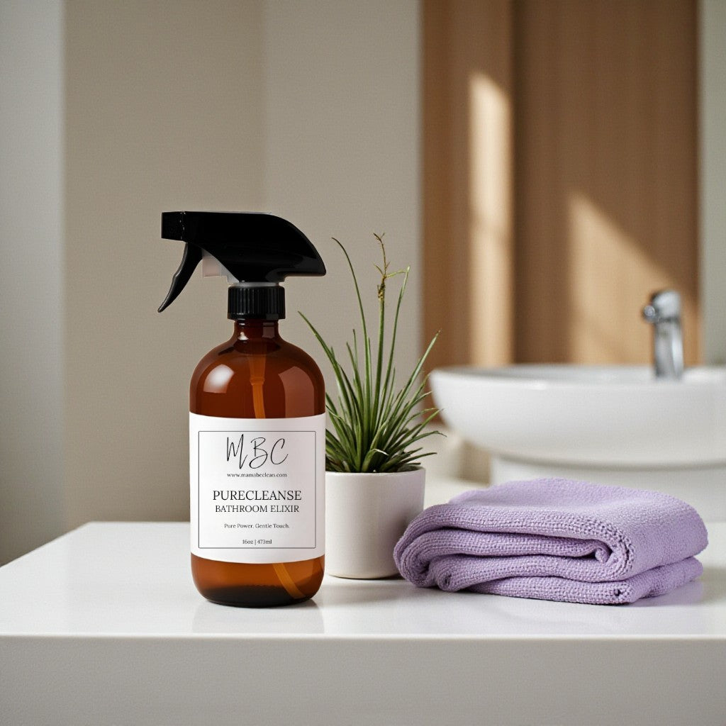 Soft Lavender Veil | PureCleanse Bathroom Elixir