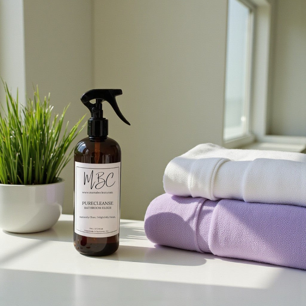 Soft Lavender Veil | PureCleanse Bathroom Elixir