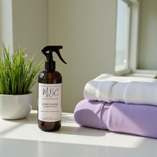 Soft Lavender Veil | PureCleanse Bathroom Elixir